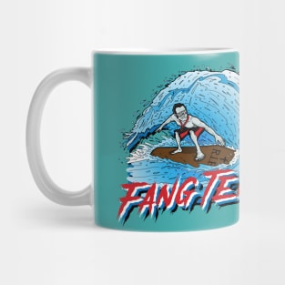 Fang Ten! Surfing Vampire Mug